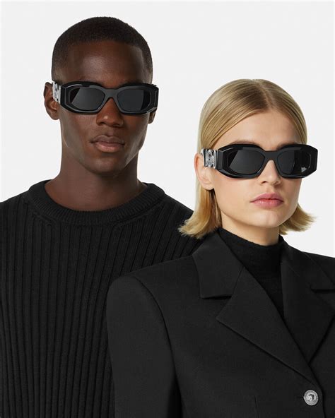 versace sunglasses men biggie|Versace biggie sunglasses all black.